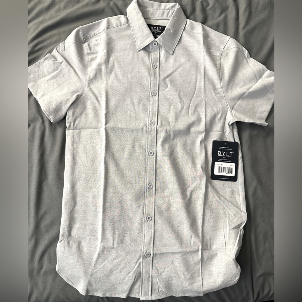 BYLT Basics - Vista Short Sleeve Button Down